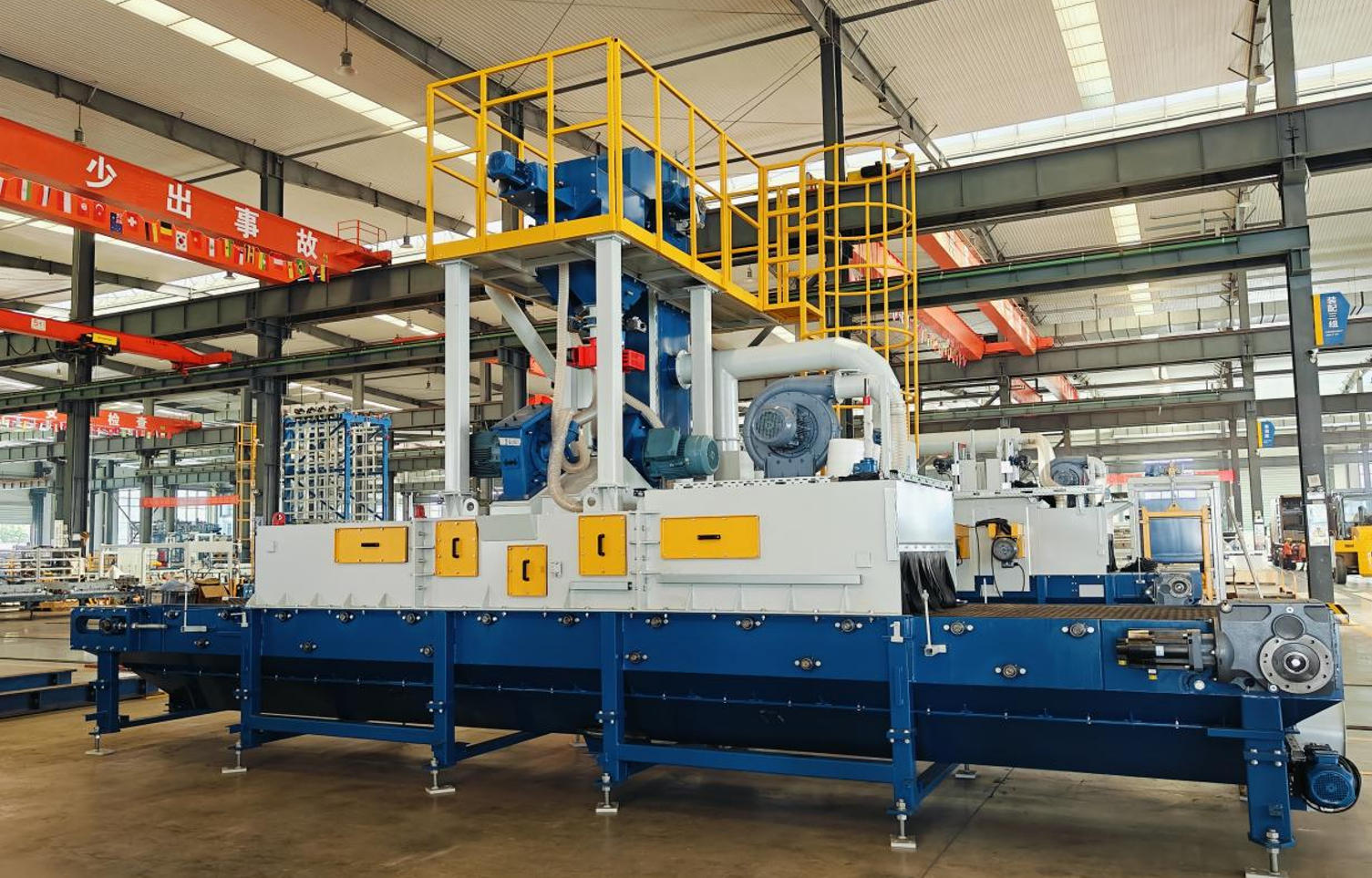 Таҷҳизоти коркарди дуввуми Quangong аз такмили ҳамаҷониба барои тақвият додани истеҳсоли блокҳои стандартӣ мегузарад