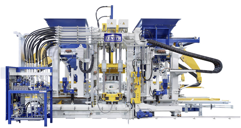 Қуллаи технологияи як блоки паллетии олмонӣ